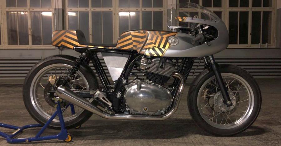 Royal Enfield Rohini 650cc Cafe Racer Custom Featured