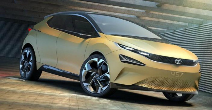 Tata 45x Premium Hatchback Concept Featured