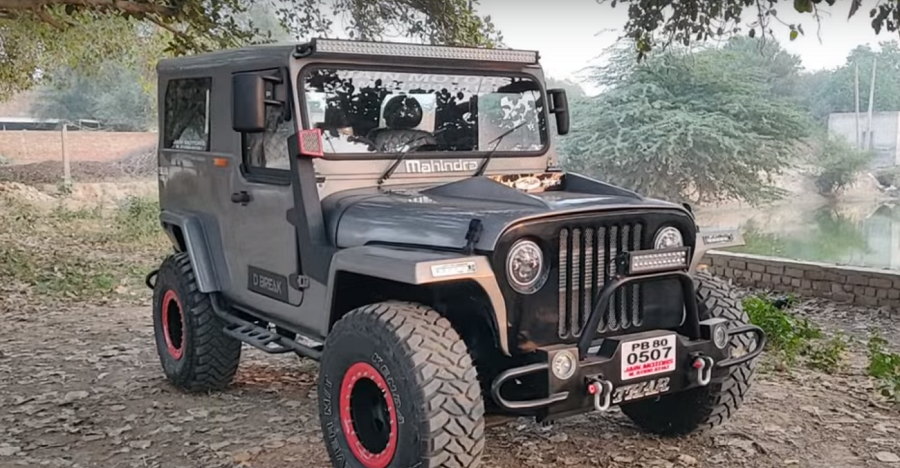 Mahindra Thar जैसी दिखने वाली इस Jeep को नए सिरे से बनाया गया है [विडियो]