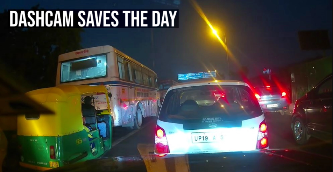 Dashcam चालक को 5,000 रुपये के चालान से बचाता है
