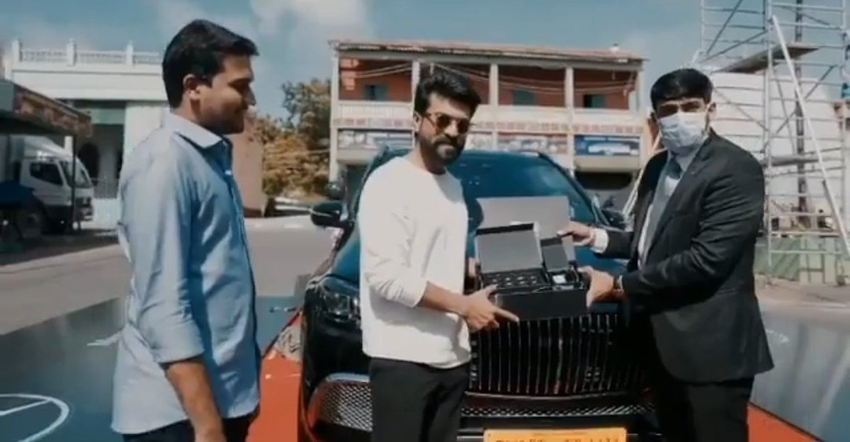 तेलुगु मूवी स्टार राम चरण ने खरीदी Mercedes-Maybach GLS600 सुपर लक्ज़री SUV [वीडियो]