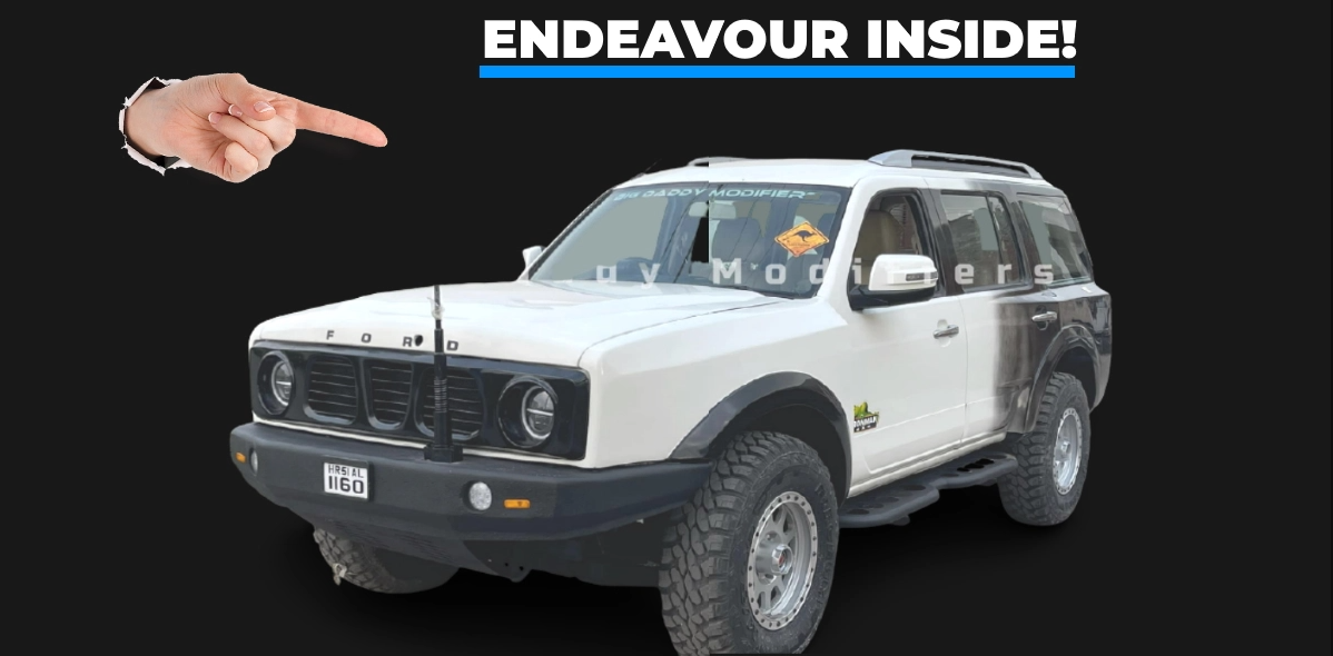 Ford Endeavour को Ford Bronco में बदला गया