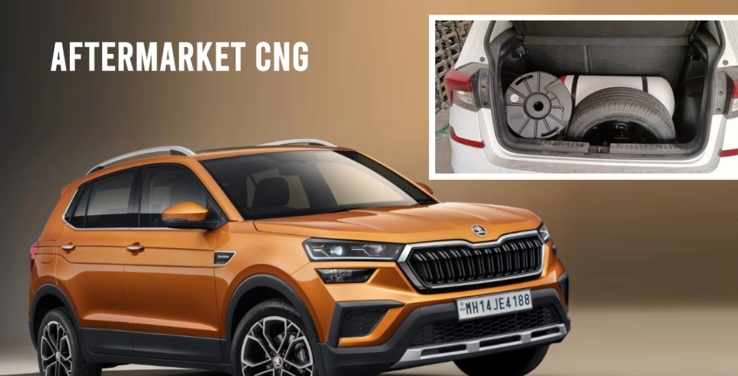 Video पर after-market CNG के साथ पहला Skoda Kushaq