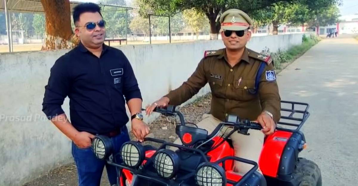 सड़कों पर ATV दिखाई देने पर पुलिस ने 5K रुपये चालान की चेतावनी दी: फिर इसे सड़क पर चलाया