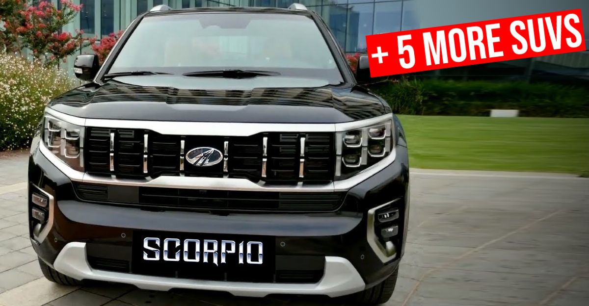 2022 में लॉन्च होंगी आने वाली Full-Size SUVs: बिल्कुल-नई Mahindra Scorpio  से लेकर Jeep