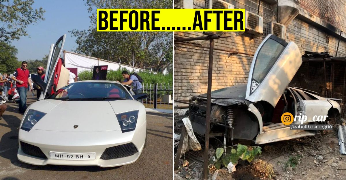अमिताभ बच्चन की छोड़ी गई Lamborghini Murcielago सुपरकार: तस्वीरों में