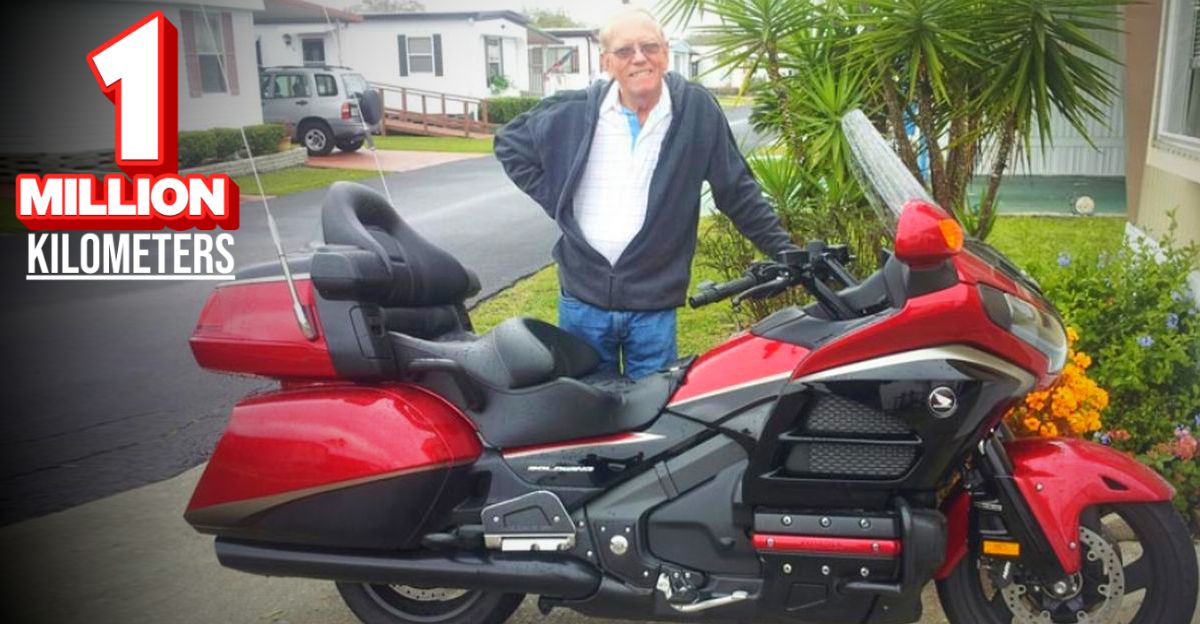मिलिए 80 वर्षीय व्यक्ति से जिसने अपनी Honda Goldwing सुपरबाइक पर 10 लाख किलोमीटर की दूरी तय की
