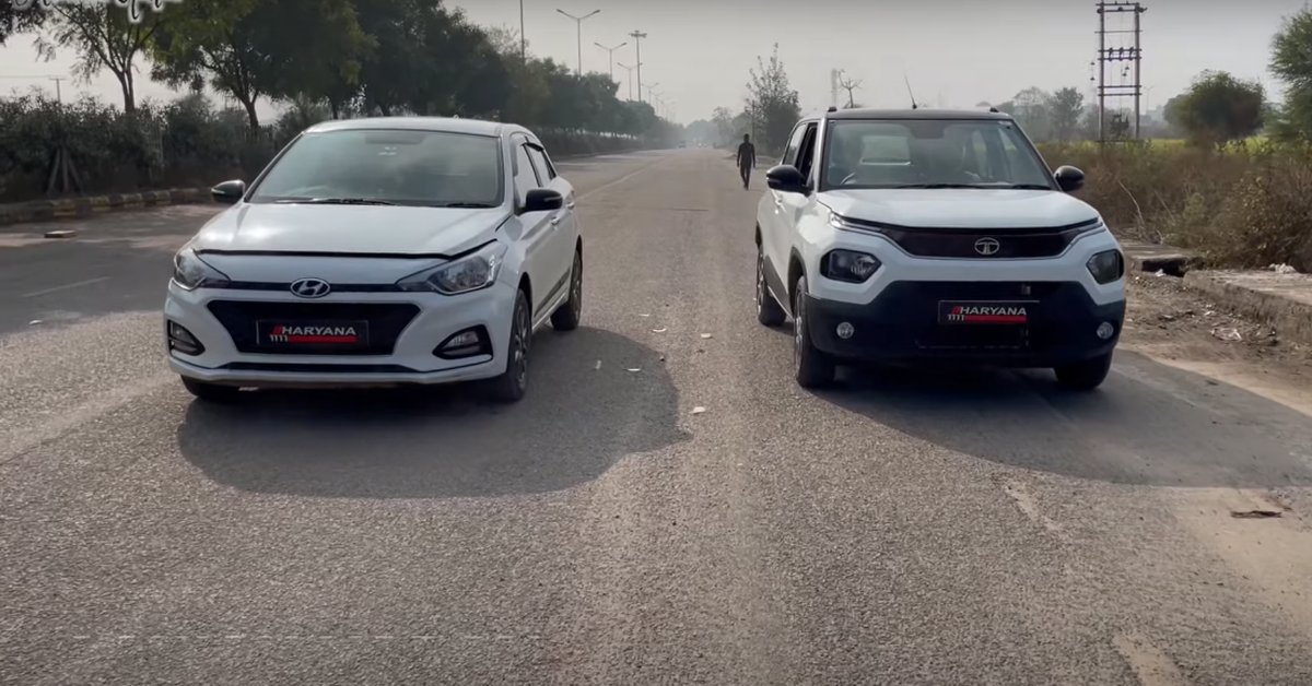 ड्रैग रेस में Tata Punch बनाम Hyundai i20 Elite: कौन जीतेगा?