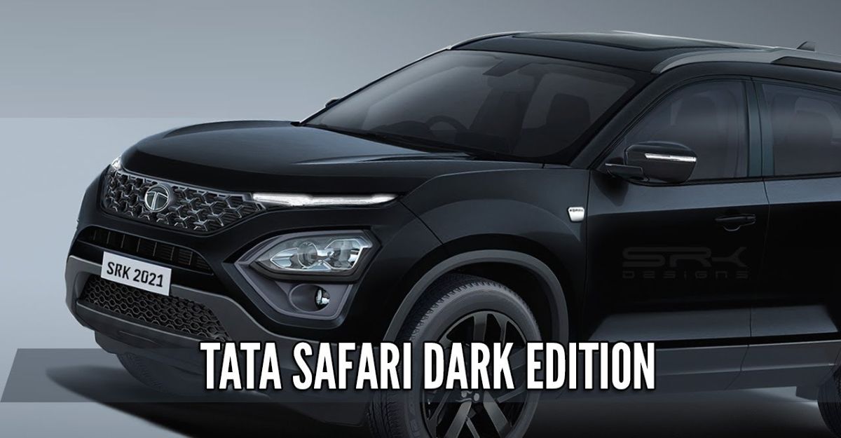 Tata Safari Dark Edition लॉन्च से पहले हुआ टीज़: यह कैसा दिखेगा