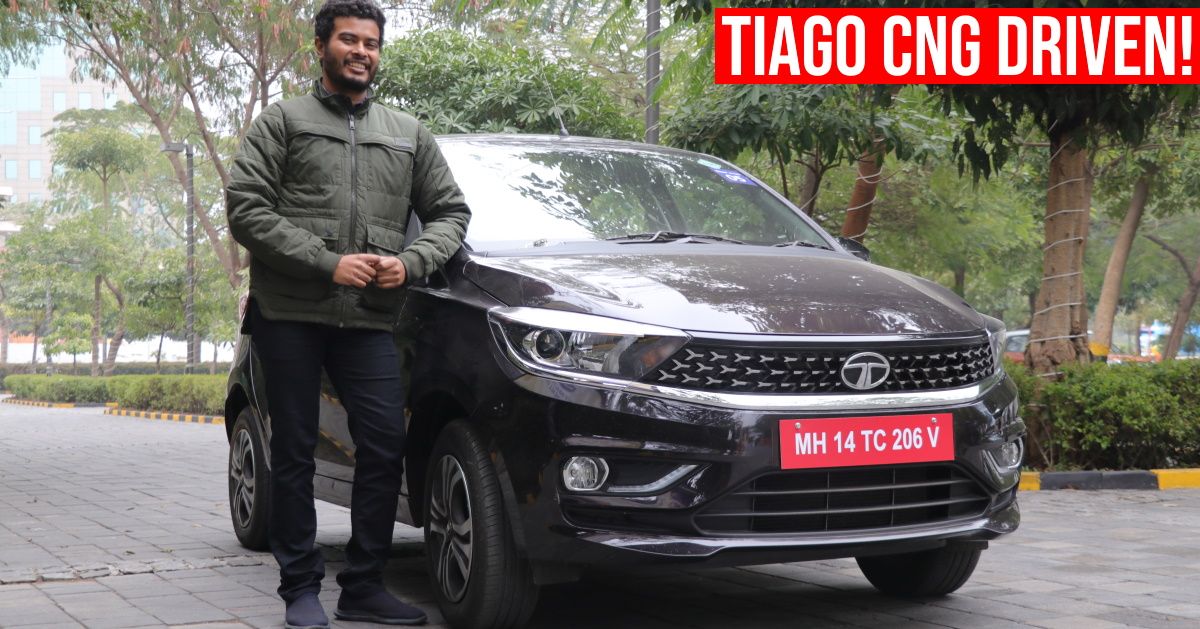 CarToq के पहले ड्राइव रिव्यू में Tata Tiago iCNG [वीडियो]