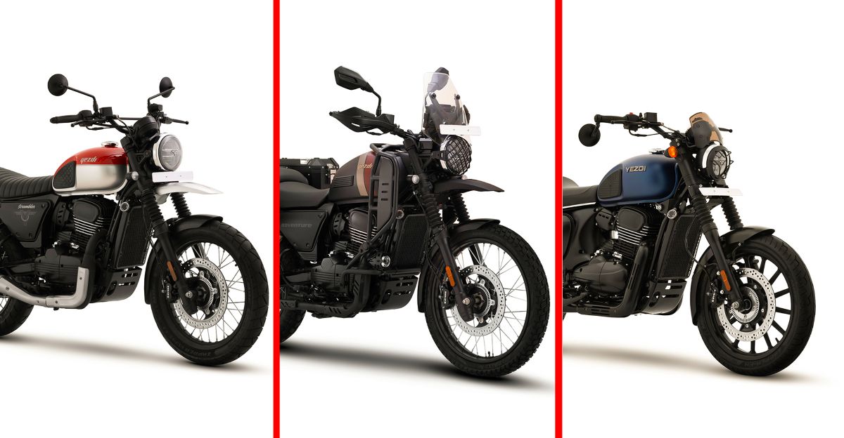 Yezdi Scrambler, Adventure और Roadster मोटरसाइकिल भारत में लॉन्च: कीमतें 1.98 लाख रुपये से शुरू