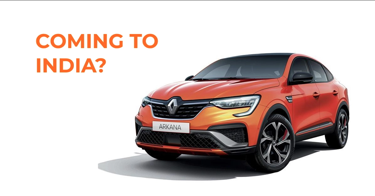 Renault Arkana क्रॉसओवर भारत में ला सकती है
