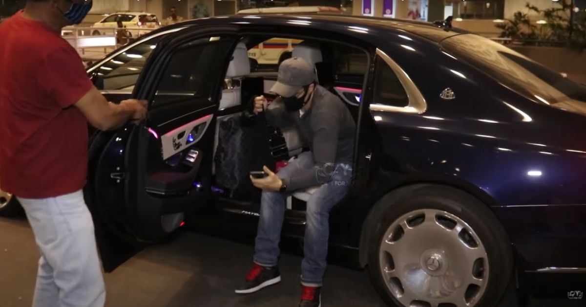 अभिनेता इमरान हाशमी अपनी Mercedes Maybach S560 लक्ज़री सेडान में नज़र आए [वीडियो]