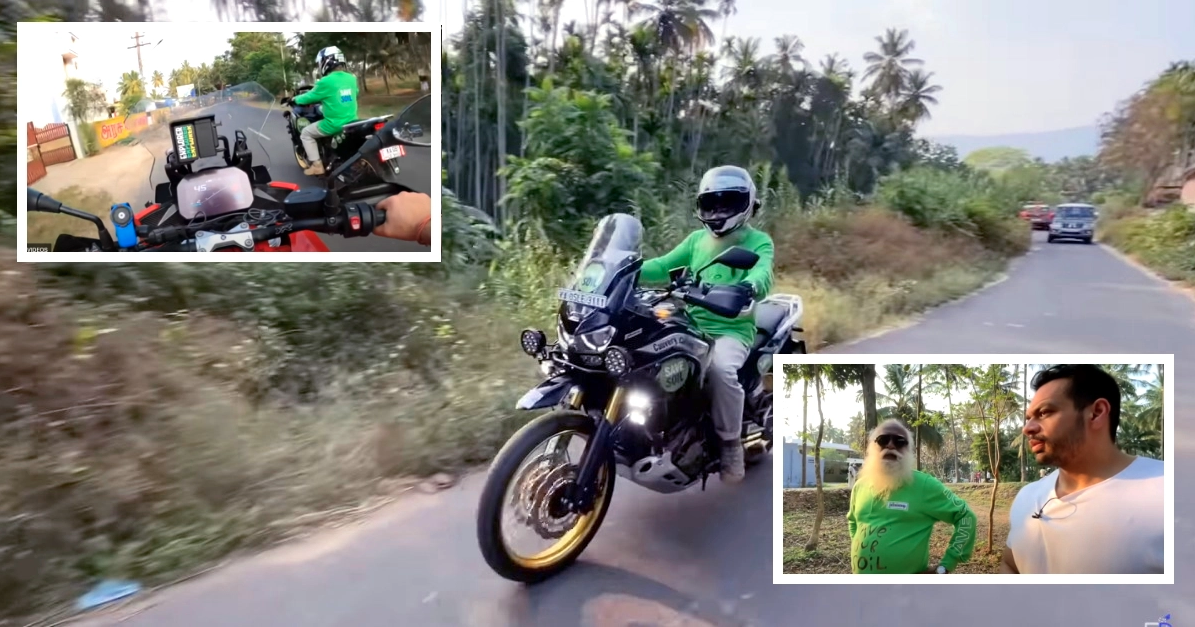 सद्‌गुरु को Honda अफ्रीका ट्विन की सवारी करते हुए देखें, जबकि ‘फ्लाइंग बीस्ट’ Ducati Multistrada के साथ [वीडियो]