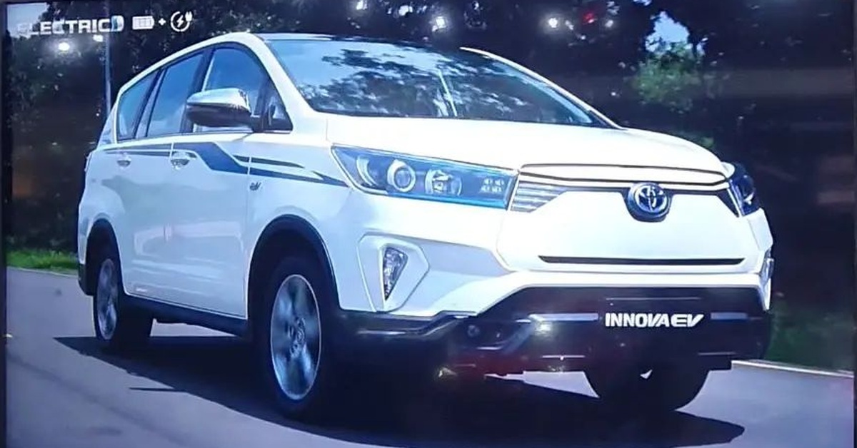 Toyota ने 2022 IIMS में Innova Electric Concept का प्रदर्शन किया