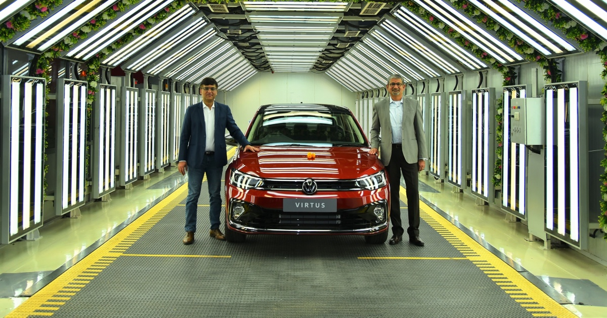 Volkswagen Virtus का उत्पादन शुरू