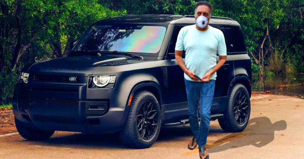 अभिनेता और निर्माता प्रकाश राज अपने Land Rover Defender में देखे गए