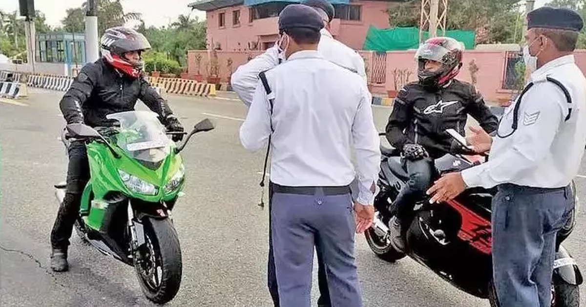 सुपरबाइक सवारों को एक्सप्रेसवे पर सवारी करने से प्रतिबंधित किया गया: पुलिस ने उन्हें वापस कर दिया