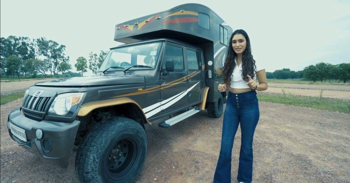 Mahindra Bolero Camper पिक-अप ट्रक एक खूबसूरत caravan में तब्दील [वीडियो]