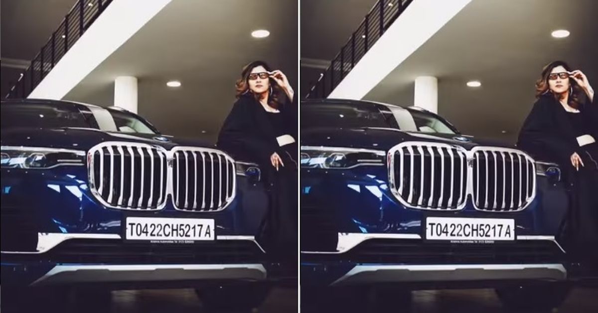 गायिका आस्था गिल ने नई BMW X7 लक्ज़री SUV खरीदी [वीडियो]