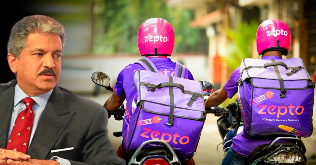 Zepto के सीईओ आदित पालिचा ने Anand Mahindra को 10 मिनट के डिलीवरी समय में जवाब दिया