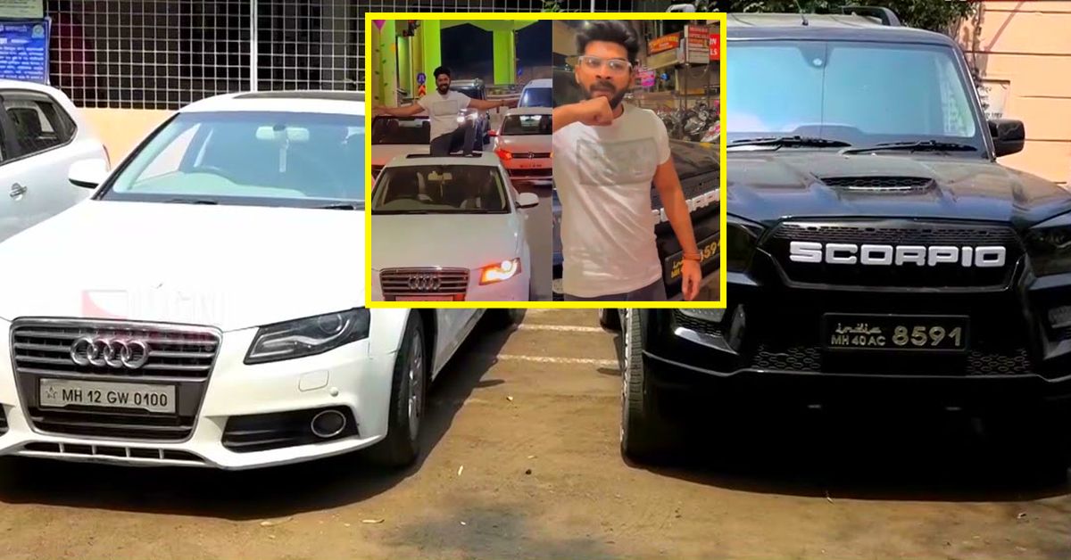 कार पर स्टंट करते युवकों का वीडियो वायरल होने के बाद नागपुर पुलिस ने Audi और Scorpio सहित 5 वाहनों को जब्त किया
