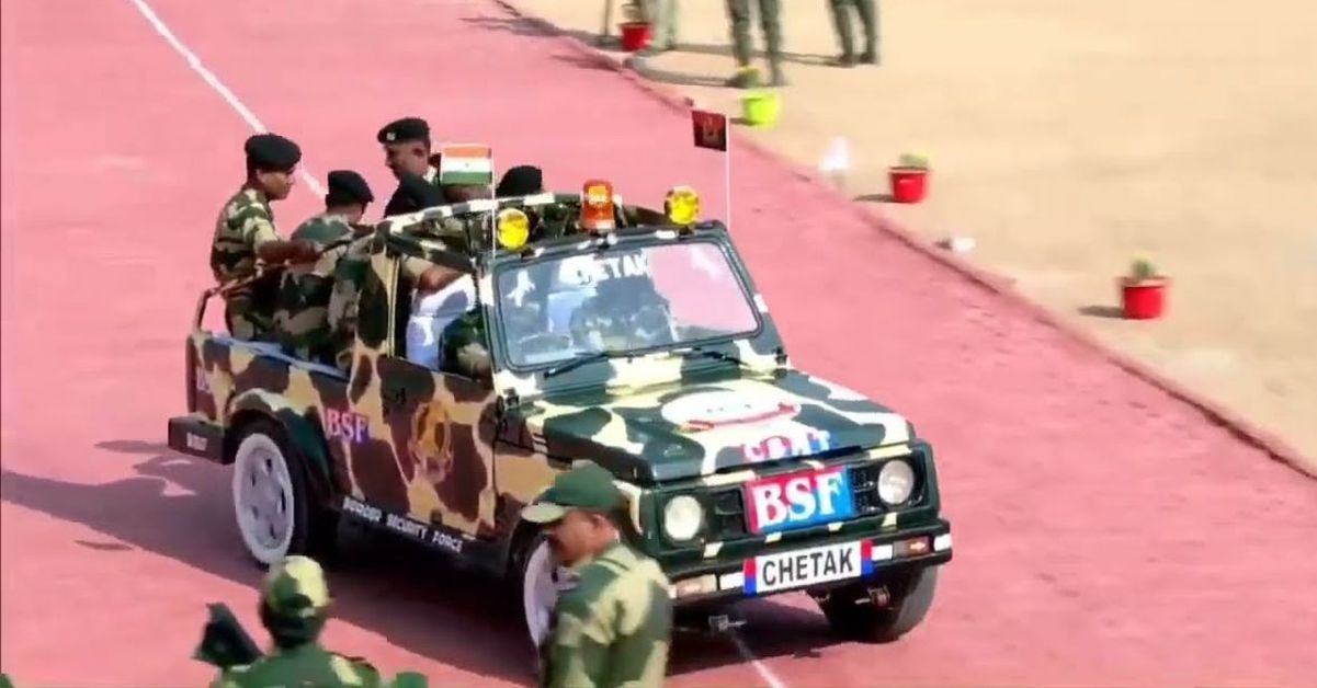 BSF कर्मियों ने 2 मिनट के भीतर Maruti Suzuki Gypsy को खोलकर फिर से जोड़ा [वीडियो]