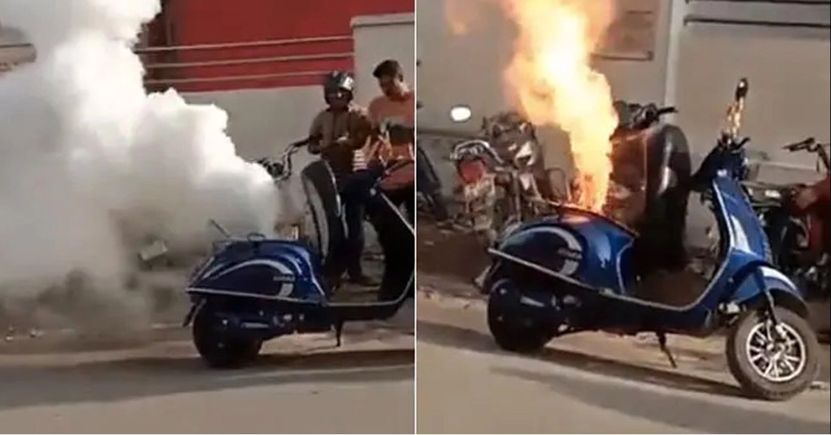 EV स्कूटर में लगी आग; Govt of India ने जांच के लिए बनाई विशेषज्ञ समिति