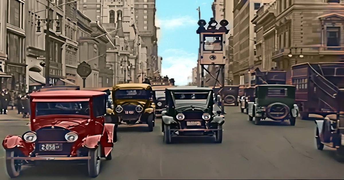 100 साल पहले सड़कें और वाहन कैसी दिखती थी [वीडियो]