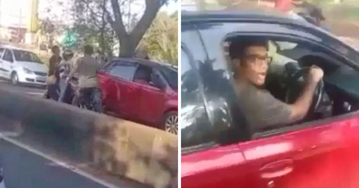 रैश ड्राइविंग के लिए बुलाए जाने पर राजनेता के बेटे ने सार्वजनिक रूप से महिला को थप्पड़ मारा: गिरफ्तार [वीडियो]