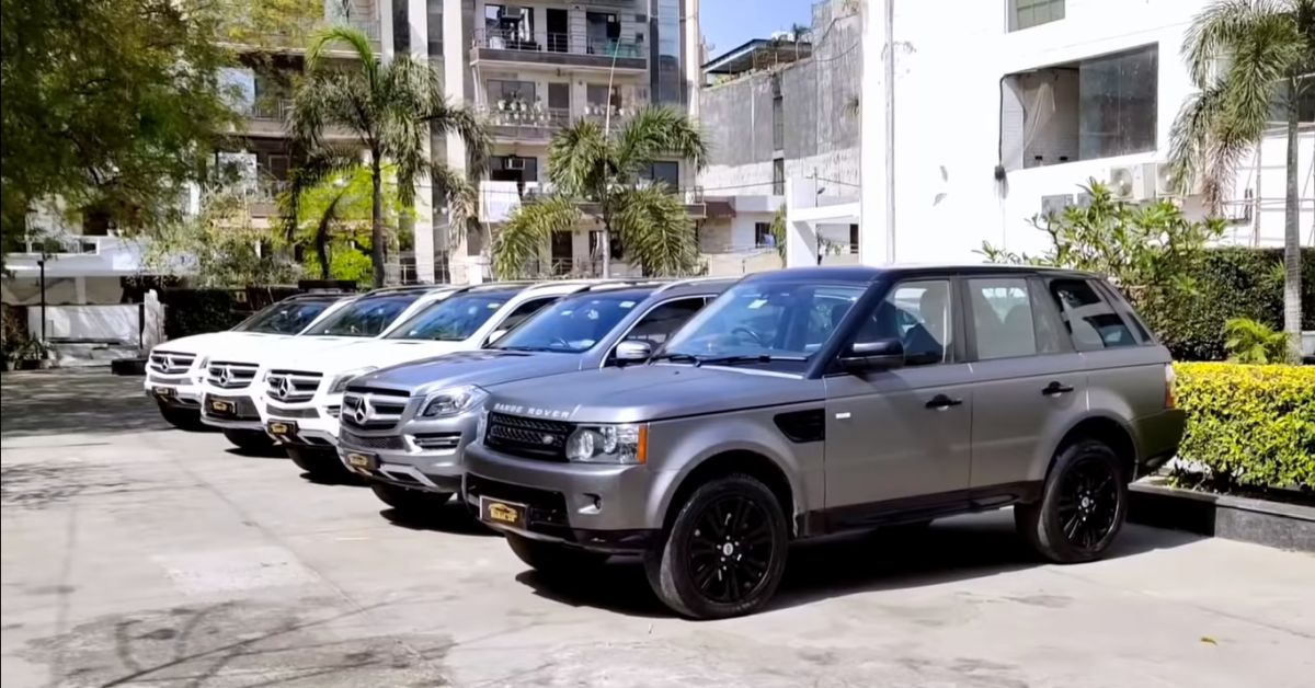 बिक्री के लिए सुव्यवस्थित Mercedes-Benz GL Class और Range Rover लक्ज़री SUVs [वीडियो]