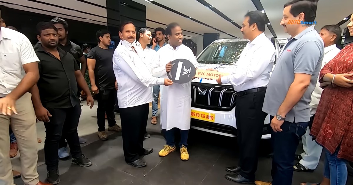चुनाव प्रचार के लिए हैदराबाद के राजनेता ने 5 Mahindra XUV700 SUVs खरीदीं [Video]